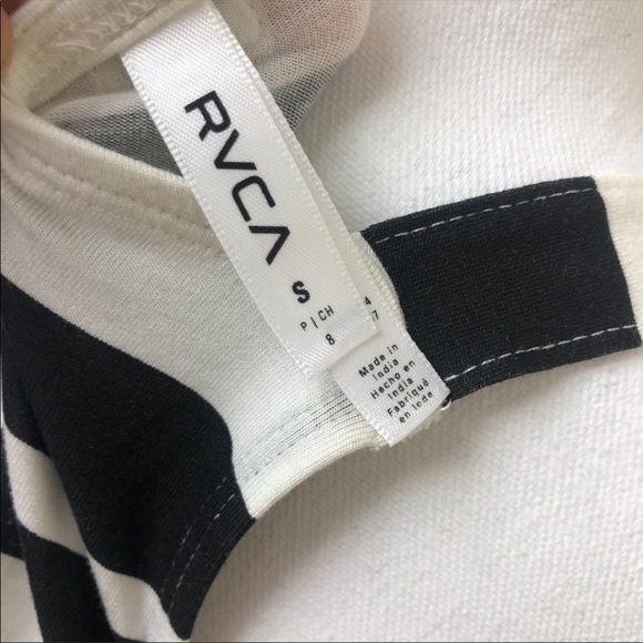 RVCA B&W Striped Tank - Picture 8 of 8